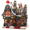 Lemax North Pole Nursery - Lighted Building -Garden Gold Store 05677 north pole nursery web