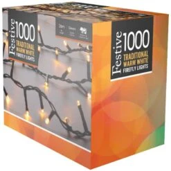 Warm White LED Firefly String Lights -Garden Gold Store 1000 firefly string lights web