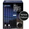 240 LED Flexibright Curtain Lights On Clear Cable -Garden Gold Store 240 flexibrights curtain mix 1