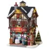 Lemax Carolers Café - Lighted Building -Garden Gold Store 35024 carolers cafe web