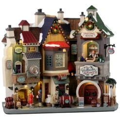 Lemax The Hillside Winery - Lighted Facade