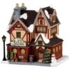Lemax The 3 Crowns Inn - Lighted Building -Garden Gold Store 35043 the 3 crowns inn web