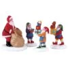 Lemax Present Procession (Set Of 4) - Figurine Set -Garden Gold Store 72553 present procession web