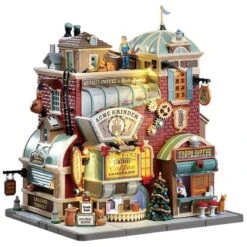 Lemax Vintage Grind Coffee Company - Musical Display