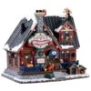 Lemax Alpine Lodge Pet Retreat - Lighted Building -Garden Gold Store 75255 alpine lodge pet retreat web