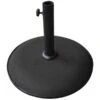Black Concrete Garden Parasol Base -Garden Gold Store base black web