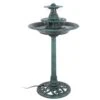 Bermuda - Solar Bird Bath Water Feature -Garden Gold Store bermuda solar bird bath web