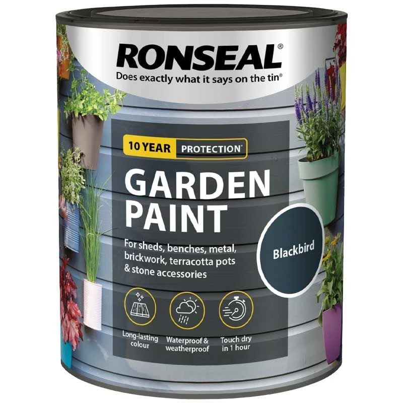 Ronseal- Garden Paint For Brick, Stone, Terracotta, Metal & Wood 5 Ronseal- Garden Paint For Brick, Stone, Terracotta, Metal & Wood - Image 3