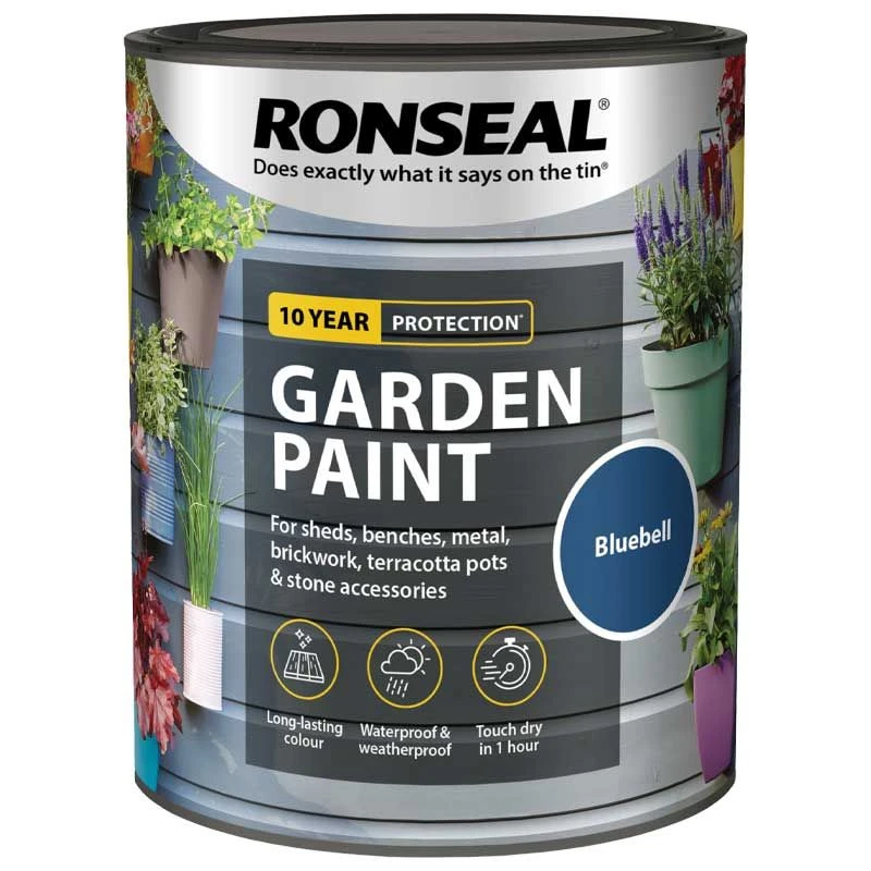 Ronseal- Garden Paint For Brick, Stone, Terracotta, Metal & Wood 4 Ronseal- Garden Paint For Brick, Stone, Terracotta, Metal & Wood - Image 2