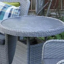 Supremo Catalan 2 Seat Garden Rattan Bistro Set -Garden Gold Store catalan bistro table web2 1