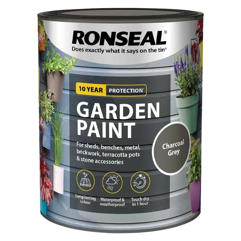 Ronseal- Garden Paint For Brick, Stone, Terracotta, Metal & Wood 6 Ronseal- Garden Paint For Brick, Stone, Terracotta, Metal & Wood - Image 4