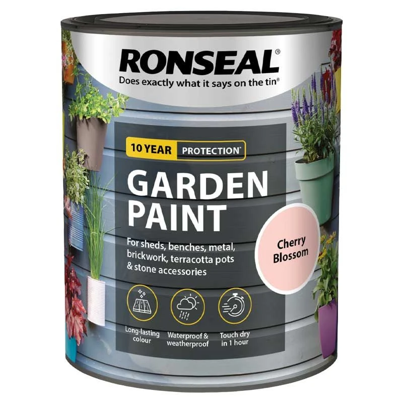 Ronseal- Garden Paint For Brick, Stone, Terracotta, Metal & Wood 7 Ronseal- Garden Paint For Brick, Stone, Terracotta, Metal & Wood - Image 5