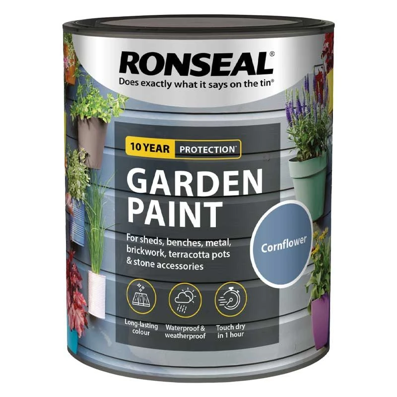 Ronseal- Garden Paint For Brick, Stone, Terracotta, Metal & Wood 8 Ronseal- Garden Paint For Brick, Stone, Terracotta, Metal & Wood - Image 6