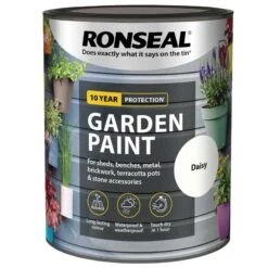 Ronseal- Garden Paint For Brick, Stone, Terracotta, Metal & Wood 28 Ronseal- Garden Paint For Brick, Stone, Terracotta, Metal & Wood -Garden Gold Store daisy web