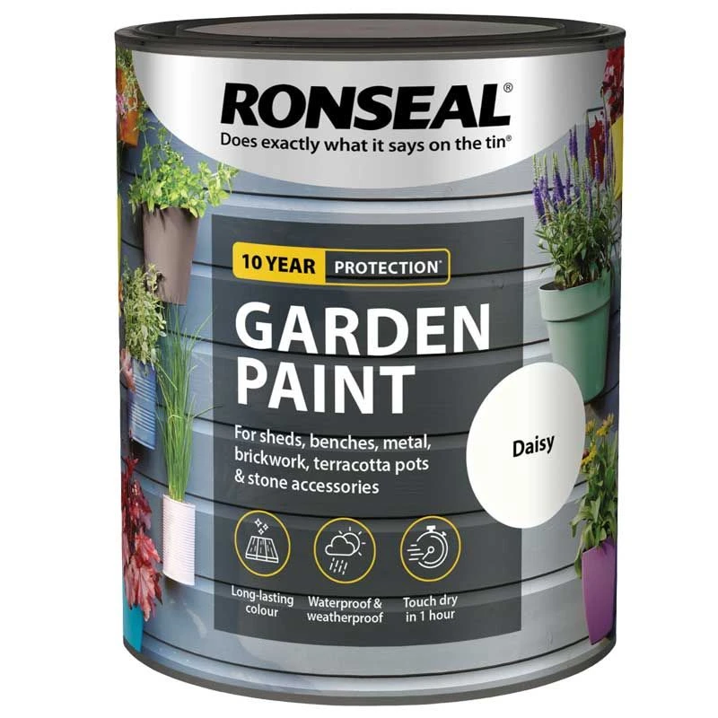 Ronseal- Garden Paint For Brick, Stone, Terracotta, Metal & Wood 10 Ronseal- Garden Paint For Brick, Stone, Terracotta, Metal & Wood - Image 8