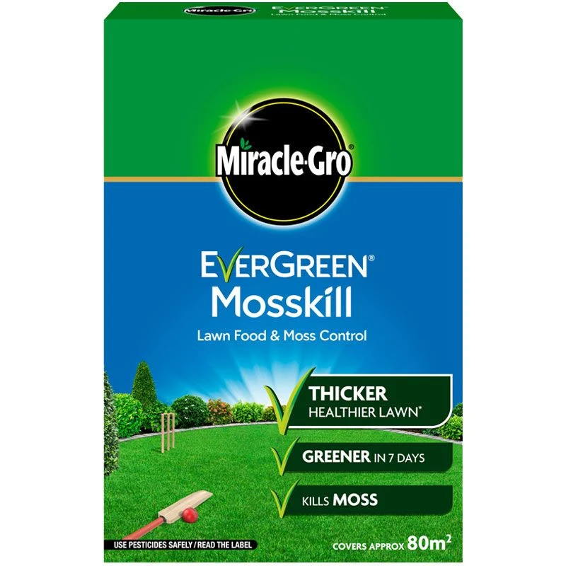 Miracle Gro EverGreen Mosskill Lawn Food & Moss Control 3 Miracle Gro EverGreen Mosskill Lawn Food & Moss Control