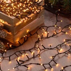Warm White LED Firefly String Lights