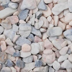 Meadow View Flamingo Pebbles 20-50mm -Garden Gold Store flamingo pebbles dry web