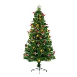 New Jersey Spruce Fibre Optic Christmas Tree -Garden Gold Store fo new jersey tree cone and berry ft227069 71 web 1