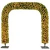 Shimmering Fibre Optic Christmas Garland Arch -Garden Gold Store fo shimmering arch garland ft207193 web