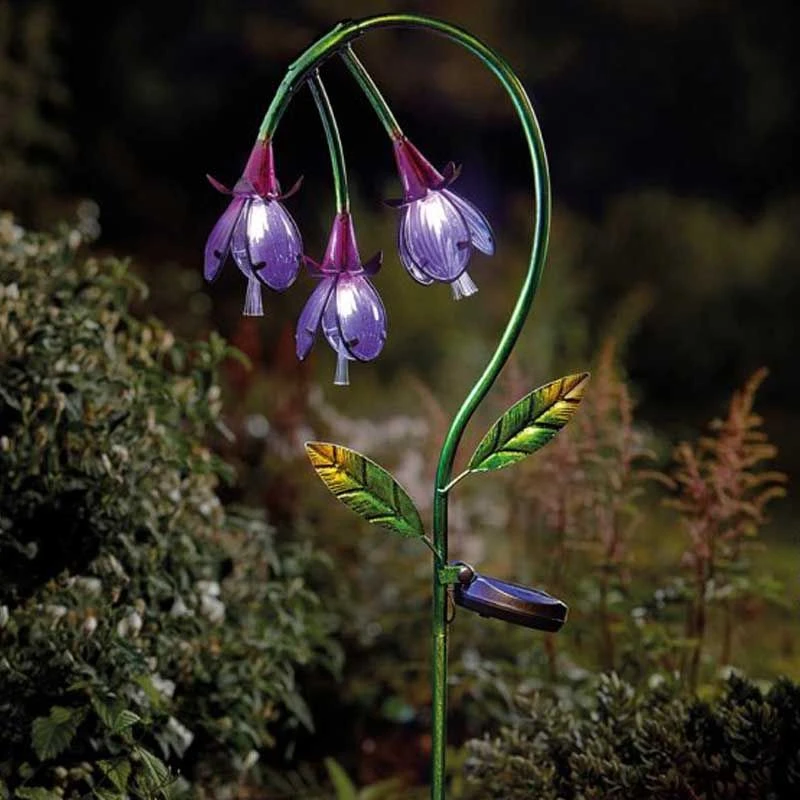 Smart Solar - Solar Powered Fuchsia Stake Light 3 Smart Solar - Solar Powered Fuchsia Stake Light