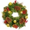 Gold Dressed Christmas Wreath