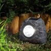 Smart Solar- Solar Powered Granite Rock Spot Light 4 Pack -Garden Gold Store granite rock spot light web