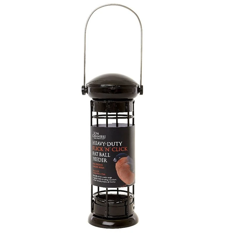 Tom Chambers - Flick 'N' Click Heavy Duty Fat Ball Feeder 3 Tom Chambers - Flick 'N' Click Heavy Duty Fat Ball Feeder