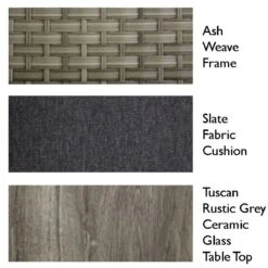 Hartman Heritage 2 Seat Reclining Lounge Set 9 Hartman Heritage 2 Seat Reclining Lounge Set -Garden Gold Store heritage swatch grid 9