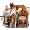 Lemax Devaney's Bakery - Lighted Building -Garden Gold Store lemax devanys bakery web