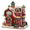 Lemax St. Nick's Elf Academy - Lighted Building -Garden Gold Store lemax elf academy web