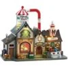 Lemax Bell's Gourmet Popcorn Factory - Lighted Building -Garden Gold Store lemax popcorn factory web