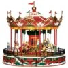 Lemax Santa Carousel - Carnival Ride 2 Lemax Santa Carousel - Carnival Ride -Garden Gold Store lemax santa carousel web