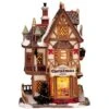Lemax Tannenbaum Christmas Shoppe - Lighted Building -Garden Gold Store lemax tannenbaum christmas web