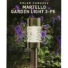 SuperBright - Solar Powered Martello Garden Light - 3 Pack 2 SuperBright - Solar Powered Martello Garden Light - 3 Pack -Garden Gold Store martello garden light web