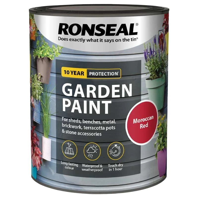 Ronseal- Garden Paint For Brick, Stone, Terracotta, Metal & Wood 13 Ronseal- Garden Paint For Brick, Stone, Terracotta, Metal & Wood - Image 11