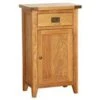 Oak Tall Hall Cabinet - Oak Furniture