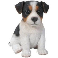 Vivid Arts Pet Pals - Puppy Garden Ornament (Small Breeds) -Garden Gold Store pet pals tricolour jack russell puppy web