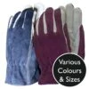 Town And Country Premium Leather & Suede Garden Gloves -Garden Gold Store premium leather suede navy mix web