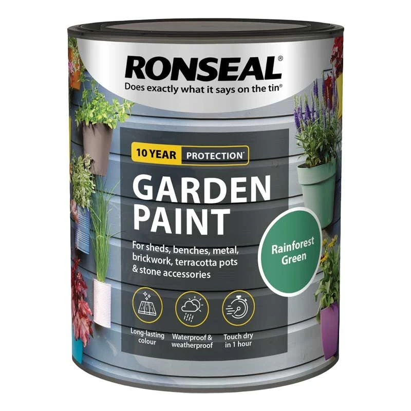 Ronseal- Garden Paint For Brick, Stone, Terracotta, Metal & Wood 17 Ronseal- Garden Paint For Brick, Stone, Terracotta, Metal & Wood - Image 15