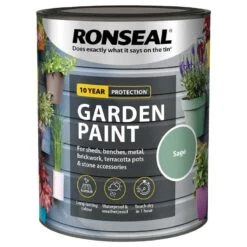 Ronseal- Garden Paint For Brick, Stone, Terracotta, Metal & Wood 36 Ronseal- Garden Paint For Brick, Stone, Terracotta, Metal & Wood -Garden Gold Store sage web