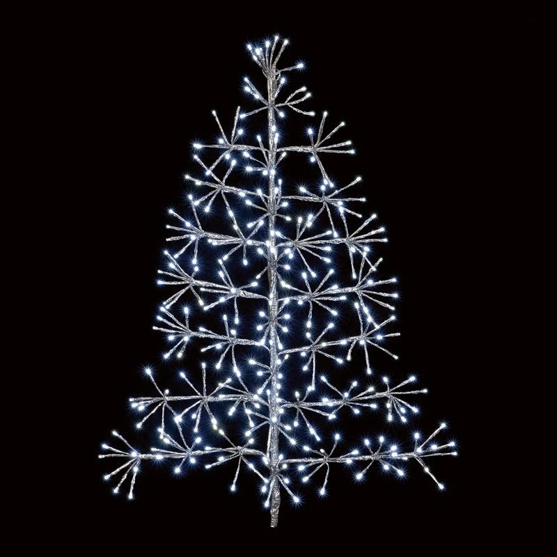 Premier Silver Twinkling Wall Tree Light Decoration 3 Premier Silver Twinkling Wall Tree Light Decoration