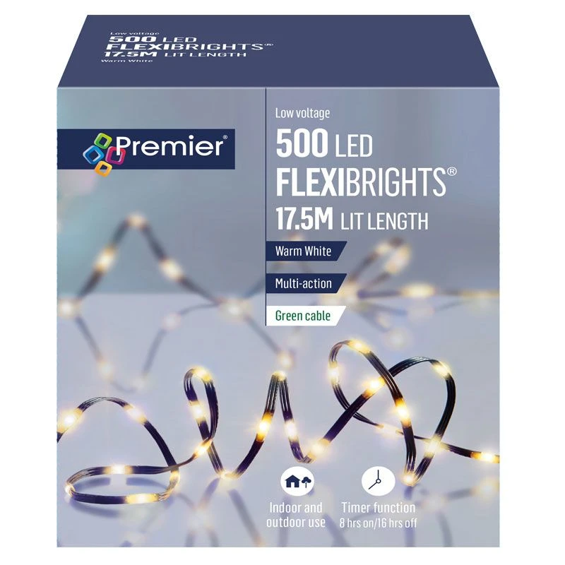 Warm White Soft Flexibrights - LED Lights With Timer Function 3 Warm White Soft Flexibrights - LED Lights With Timer Function
