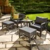 Hartman Sorrento Companion Garden Lounge Set -Garden Gold Store sorrento compaionset wen