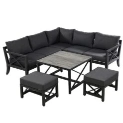 Hartman Sorrento Square Casual Garden Dining Set -Garden Gold Store sorrento square casual studio web