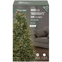 White & Warm White Coloured LED Treebrights With Timer -Garden Gold Store treebrights 1000 mix ww web