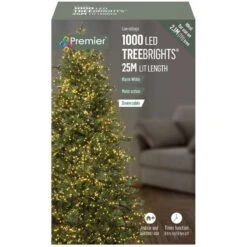 Warm White Coloured LED Treebrights With Timer 8 Warm White Coloured LED Treebrights With Timer -Garden Gold Store treebrights 1000 warm white web