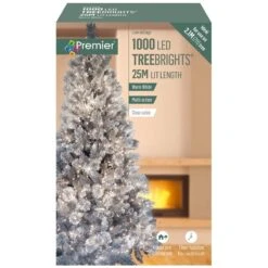 1000 LED Timer Treebrights On Clear Cable -Garden Gold Store treebrights clear cable 1000 warm white web