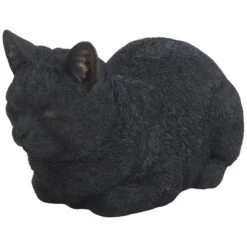 Vivid Arts Real Life Cats - Dreaming Cat Garden Ornament -Garden Gold Store vivid arts black dreaming cat web