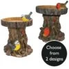 Vivid Arts Garden Friends - Treetrunk Feeder Garden Ornament -Garden Gold Store vivid arts garden friends treetrunk feeder mix web